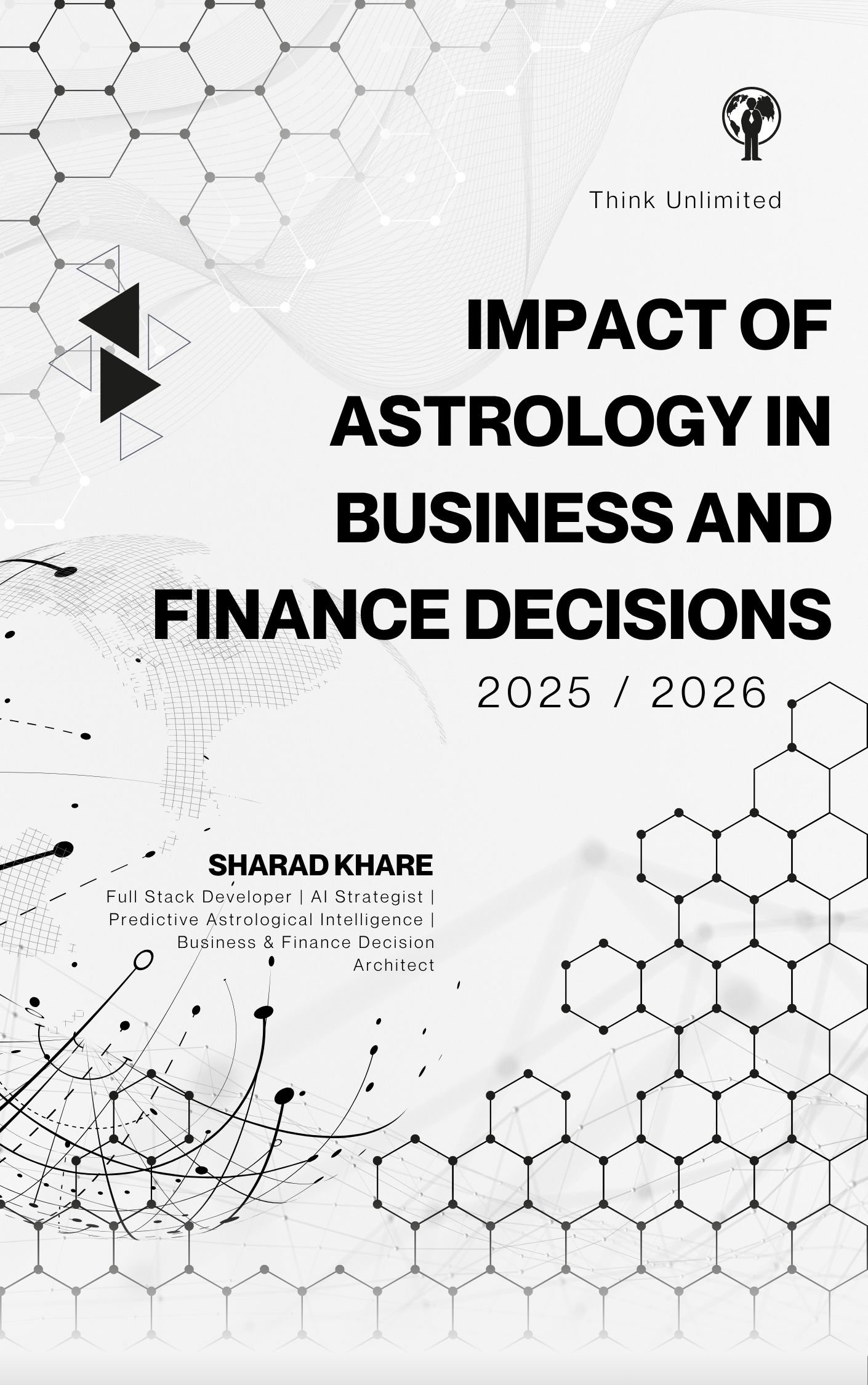 Cover of Impact of Astrology in Business and Finance Decisions — a free guide by Sharad Khare on business and finance astrology decisions.